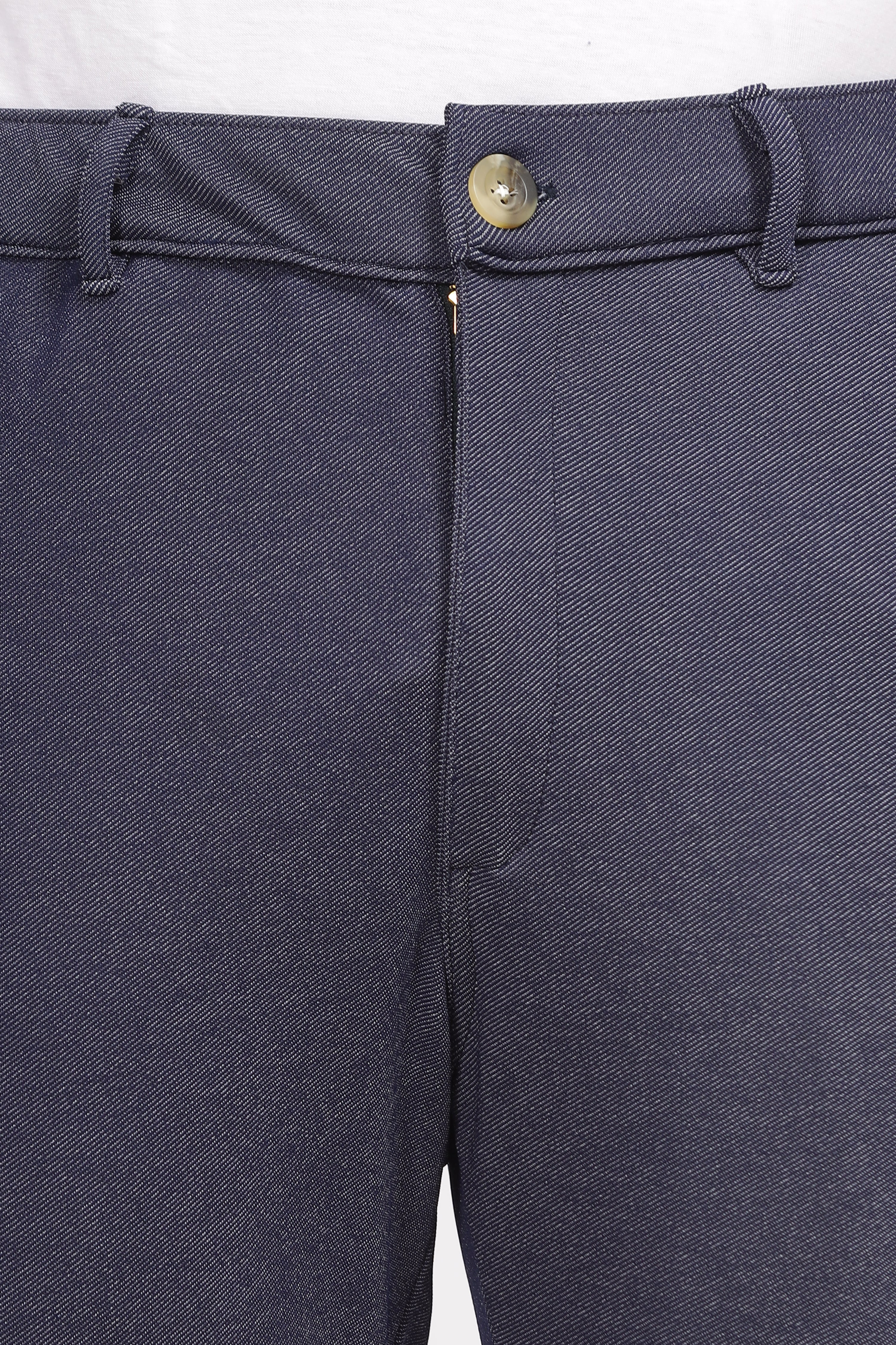 Navy Blue Cargo Style Track Pants