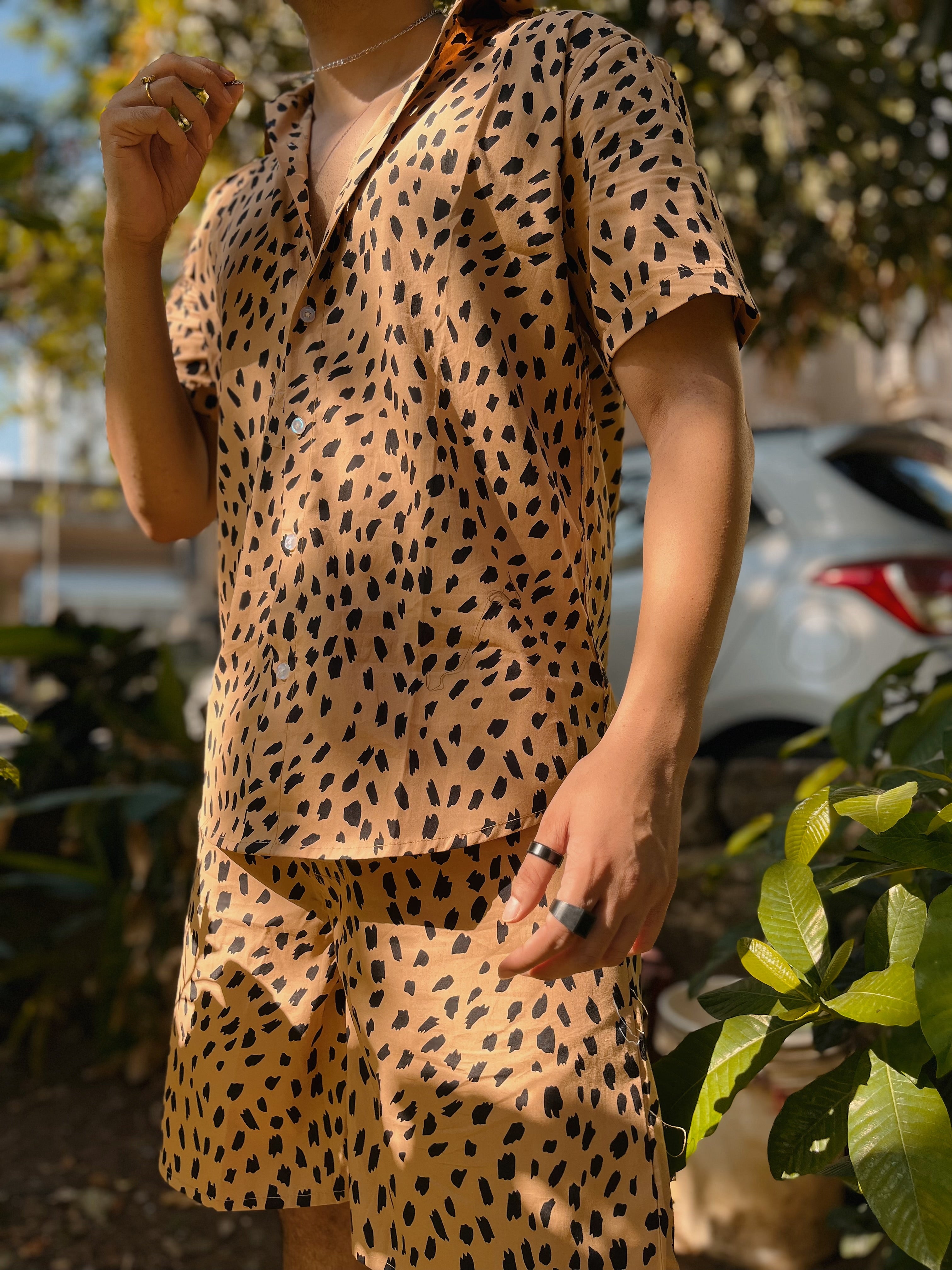 Mustard Leopard Co-Ords