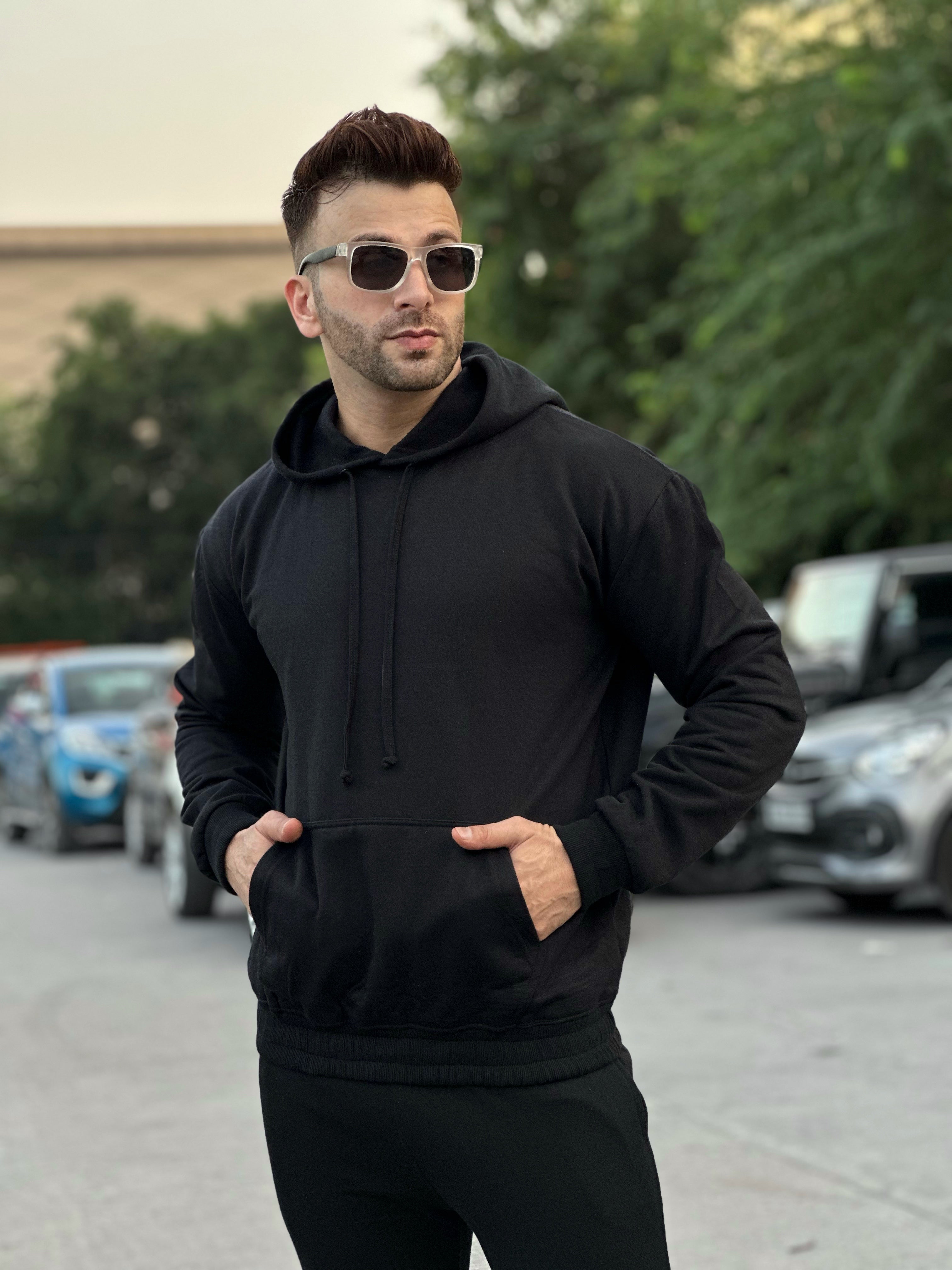 Essential Black Tracksuit Co-Ords