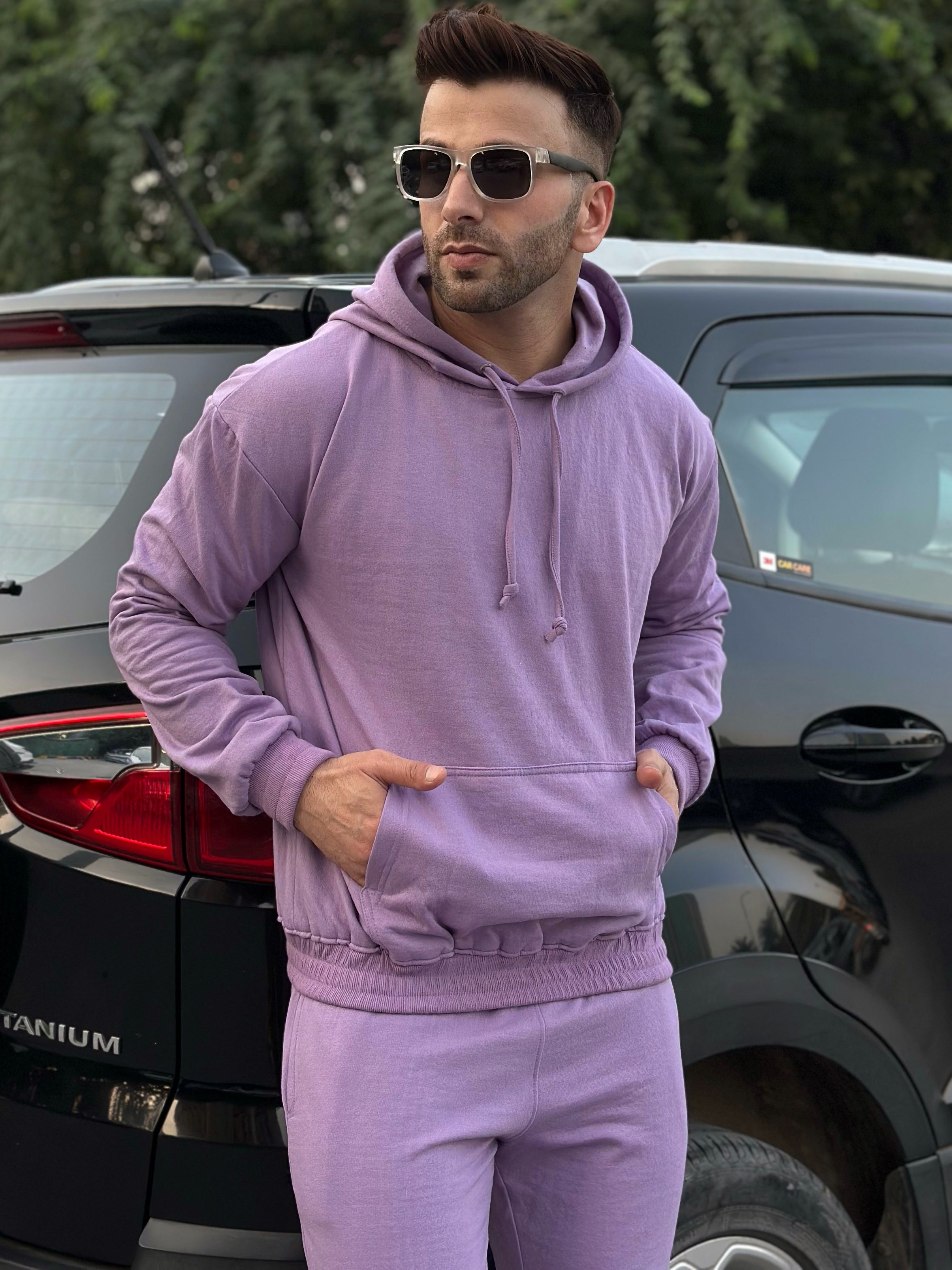 Subtle Purple Tracksuit Co-Ords