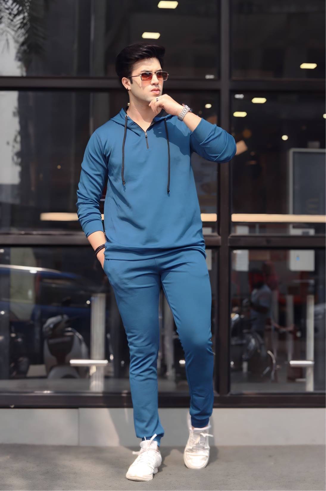 Gritstones Royal Blue Tracksuit Co Ord